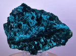 9.2cm GEM BLUE MALACHITE CHRYSOCOLLA PERU ROSETTE BOTRYOIDAL CRYSTAL GRAPE UB128