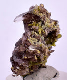 2.8cms PREMIUM EPIDOTE AXINITE QUARTZ CRYSTALS PERU AESTHETIC COLLECTOR CB138