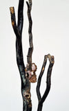 40cms GOLDEN BLACK CORAL POLISHED PERU NATURAL BRANCH SEA GENUINE VB05