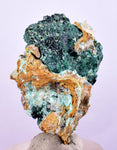 3.4cms ATACAMITE DRUZY MALCHITE CHRYSOCOLLA LILY MINE PERU MINERAL AB73
