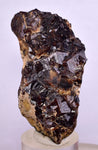 6cms  GEM GARNET STEPPED SPESSARTINE CRYSTALS PERU SHINY SHARP RARE GB54