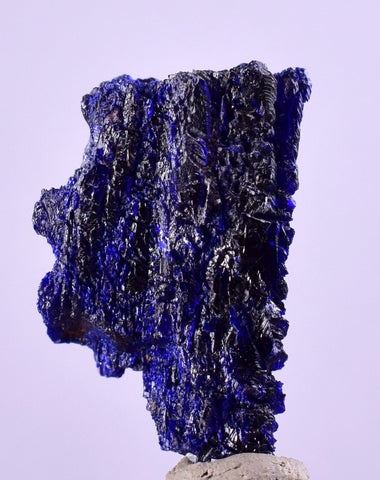 2.6cms GEM AZURITE CRYSTALS MOROCCO ROYAL BLUE COLOR SHARP SHINY UB111