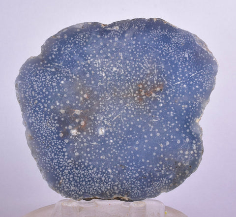 9cms BLUE ANHYDRITE ANGELITE POLISHED ROUGH PERU MINERAL SPECIMEN CB108