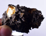 5cms RED LIMONITE MARCASITE QUARTZ GOETHITE CRYSTALS PERU MINERAL SPECIMEN QB70