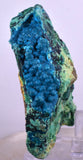 8.2cms QUARTZ CHRYSOCOLLA BOTRYOIDAL TENTADORA MINE PERU MINERAL SPECIMEN CB121