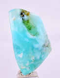 19.5ct GEM BLUE OPAL SCENIC POLISHED PERU SEASCAPE PENDANT JEWELRY BB178