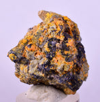 3.4cms GEM RARE WULFENITE FLUORITE MINI CRYSTALS ALAMO ARIZONA USA YB52