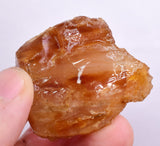 65 grams GEM GOLDEN OPAL PERU TRANSLUCENT SCENIC MINERAL SPECIMEN OB115