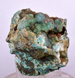 6.8cms DRUZY CHRYSOCOLLA QUARTZ PERU COPPER MINERAL SPECIMEN COLLECTOR DB59