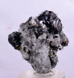 3.4cms SPHALERITE PYRITE GALENA QUARTZ CRYSTALS MINERAL SPECIMEN PERU MB28