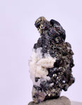 1.2cms NATIVE SILVER WIRE PERU ACANTHITE UCHUCCHACUA MINE MINERAL SPECIMEN HB201