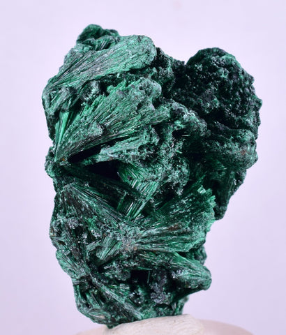 3.6cms MALACHITE MINI CRYSTALS CONGO MINDINGI MINE SHINY MINERAL SPECIMEN UB227