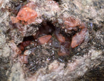 4.7cm RHODOCHROSITE CRYSTALS PERU OLD STOCK UCHUCCHACUA MINERAL SPECIMEN RB517