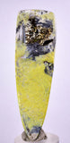 7.3cm CARVING FANG SERPENTINE PYRITE SCULPTURE ART PERU MINERAL SPECIMEN  JB06