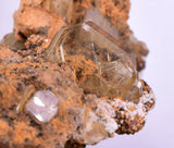 10cms GEMMY BARITE CRYSTALS PERU SHINY TRANSLUCENT MINERAL SPCIMEN EB71