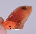 7.6grams GEM RED RHODOCHROSITE ROUGH ORTIZ  PERU GEMSTONE MINERAL SPECIMEN RB191