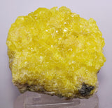 8.6cms SULPHUR NATURAL CRYSTALS BOLIVIA SULFUR POTOSI MINERAL SPECIMEN YB22