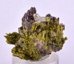 3.4cms PREMIUM EPIDOTE QUARTZ CRYSTALS PERU AESTHETIC COLLECTOR CB141