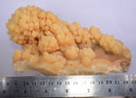 18cms NATURAL SCULPTURE LION CALCITE ARAGONITE (?) CRYSTALS PERU SHINY GB56