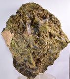 16cms CLINOZOISITE EPIDOTE CRYSTALS PERU MINERAL SPECIMEN COLLECTOR  KB38