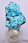 3.9cms CHRYSOCOLLA BOTRYOIDAL CRYSTALS PERU SPHERES GRAPE TURQUOISE COLOR CB167