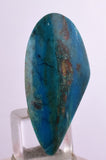15.5ct GEM BLUE OPAL SCENIC CABOCHON PERU SEASCAPE PENDANT JEWELRY BB264