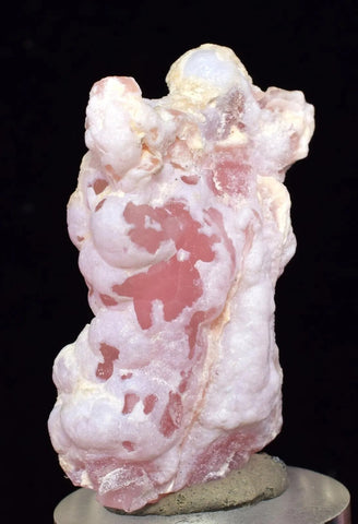 3.6cms GEM PINK OPAL NATURAL SCULPTURE BOTRYOIDAL PERU QUARTZ TRANSLUCENT PB30