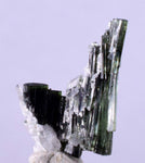 1.9cms TOURMALINE CLEAVELANDITE ALBITE ELBAITE BRASIL MINAS GERAIS MINERAL WB01