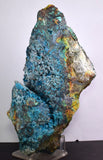 20cms QUARTZ CHRYSOCOLLA BOTRYOIDAL TENTADORA MINE PERU MINERAL SPECIMEN CB160