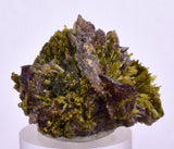 3.6cms PREMIUM EPIDOTE AXINITE CRYSTALS PERU AESTHETIC COLLECTOR CB136