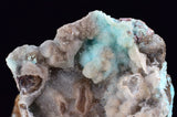 4.9cms DRUZY CHRYSOCOLLA QUARTZ LILY MINE PERU COPPER 2000 DISCOVERY DB31