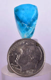 7cts GEM SILICA CHRYSOCOLLA CHALCEDONY POLISHED PERU NEW FIND BB337