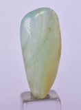 LOT OF 18 GEM BLUE OPAL SCENIC TUMBLED PERU SEASCAPE PENDANT JEWELRY BB323