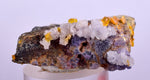 3.4cms GEM RARE WULFENITE FLUORITE MINI CRYSTALS ALAMO ARIZONA USA YB35