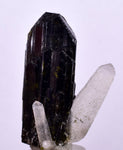 3.2cms PREMIUM EPIDOTE QUARTZ MINIATURE CRYSTALS PERU AESTHETIC COLLECTOR CB127