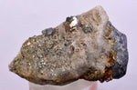 4.5cms GALENA QUARTZ PYRITE CRYSTAL CUBIC PERU MINERAL SPECIMEN  GB38