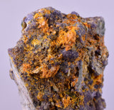 6.8cms GEM RARE WULFENITE FLUORITE MINI CRYSTALS ALAMO ARIZONA USA YB55