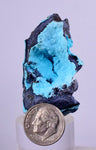 4.3cms CHRYSOCOLLA BOTRYOIDAL CRYSTALS PERU SPHERES GRAPE TURQUOISE COLOR CB76