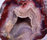 6.6cms GEM AGATE POLISHED DRUZY NATURAL PERU MULTI COLOR GEMSTONE JEWELRY AB118