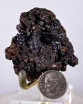 4.3cms GOETHITE BOTRYOIDAL CRYSTALS PERU IRON NEW FIND MINERAL ZB05