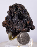 4.3cms GOETHITE BOTRYOIDAL CRYSTALS PERU IRON NEW FIND MINERAL ZB05