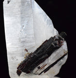 4.5cms HUBNERITE QUARTZ CRYSTALS MINERAL SPECIMEN COLLECTOR PERU MB41