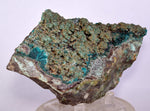 12.5cms DIOPTASE CRYSTALS PERU QUARTZ CHRYSOCOLLA MINERAL SPECIMEN KB40