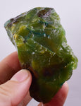 200grs GEM SILICA CHRYSOCOLLA LILY MINE PERU CHALCEDONY QUARTZ BLUE ROUGH SB107