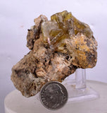 6.2cms GEMMY BARITE CRYSTALS PERU SHINY TRANSLUCENT MINERAL SPCIMEN EB05
