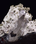14cms PYRITE QUARTZ  CALCITE SPHALERITE SHINY CRYSTALS MINERAL COLLECTOR MB84