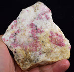 415 Grams GEM RED THULITE SCAPOLITE MARIALITE CLINOZOISITE ROUGH PERU OB135