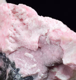 5.9cms RHODOCHROSITE QUARTZ CALCITE CRYSTALS JORDANITE (?) GALENA PERU RB505