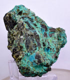 7cms EPIDOTE CHRYSOCOLLA CRYSTALS PERU COLLECTOR GREEN COLOR MINERAL CB161