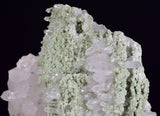 13cms FUCHSITE MUSCOVITE QUARTZ RARE CRYSTAL CHROMIUM MINERAL SPECIMEN PERU KB52